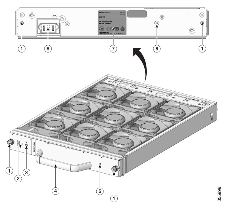 فن تری C9606-FAN سویچ سیسکو 9600