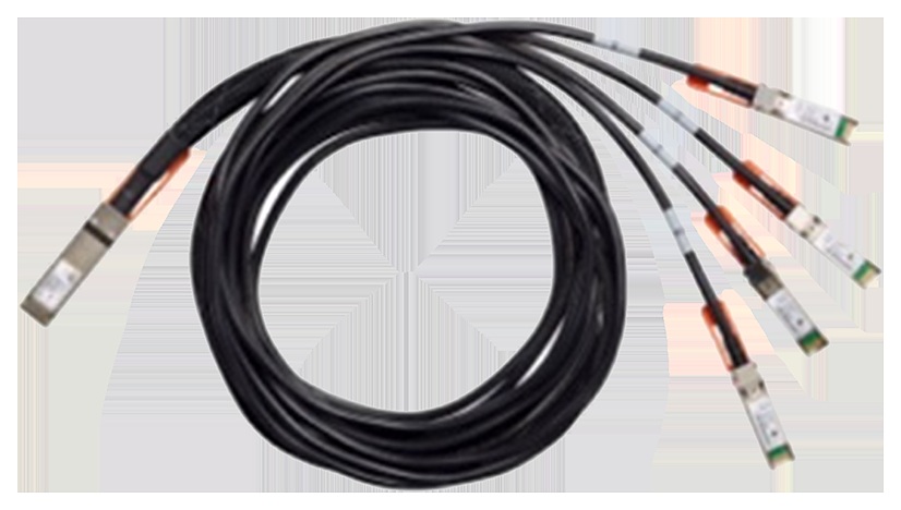 کابل Breakout سیسکو از QSFP به چهار SFP