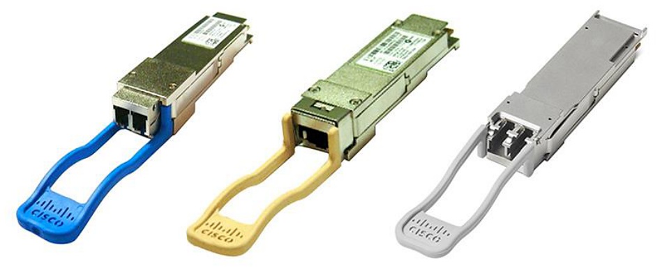 خانواده ماژول QSFP+ چهل گیگ سیسکو